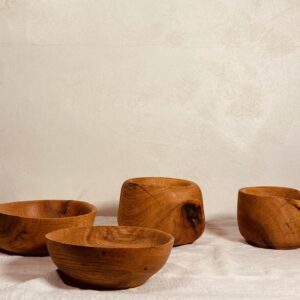 Turned Oak Bowl